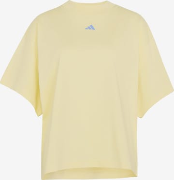 ADIDAS SPORTSWEAR - Camisa funcionais em amarelo: frente