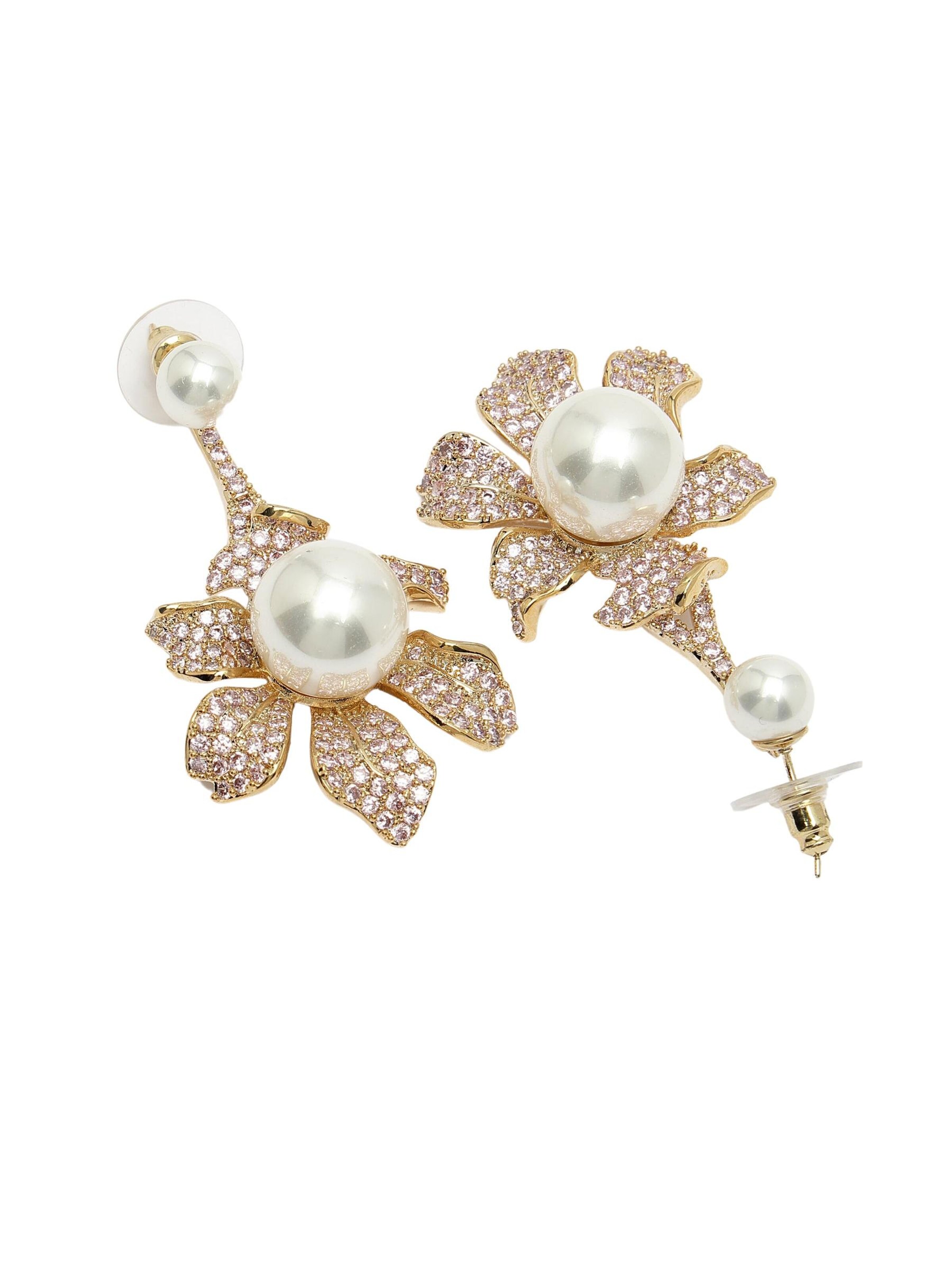 AVANT-GARDE PARIS - Pendientes 'Dominikala' en rosa