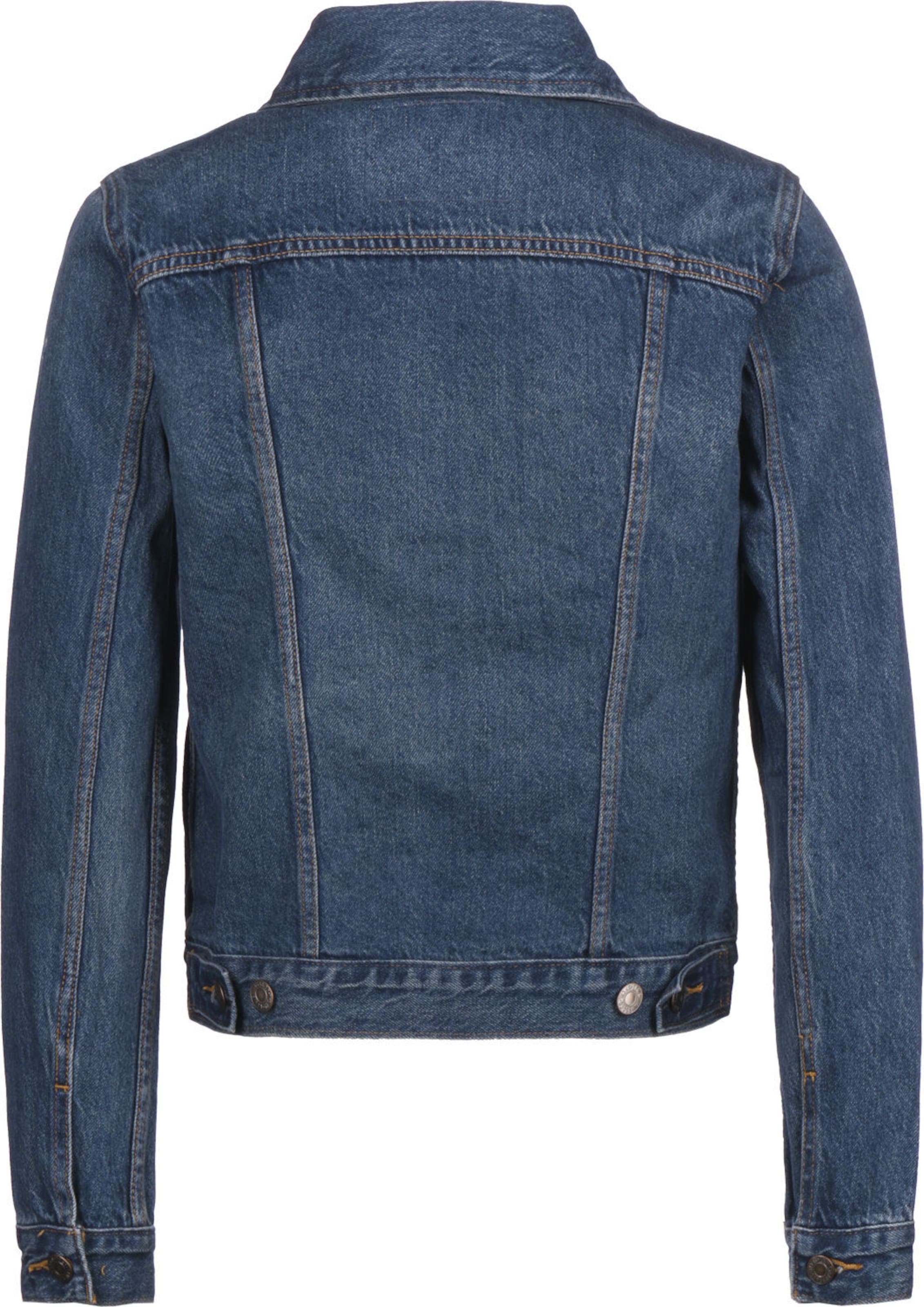 LEVI'S ® Tussenjas 'The Original Trucker Jacket' in Blauw