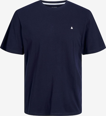 Jack & Jones Plus - Camiseta 'Paulos' en azul: frente