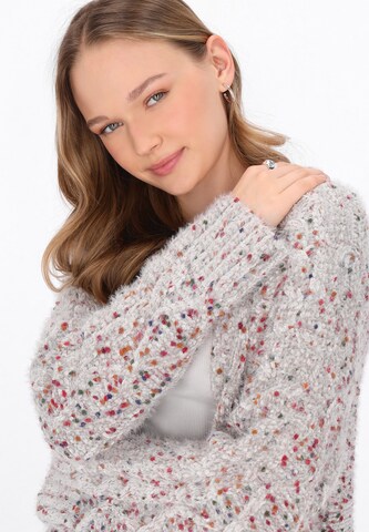 MYMO Gebreid vest in Lila