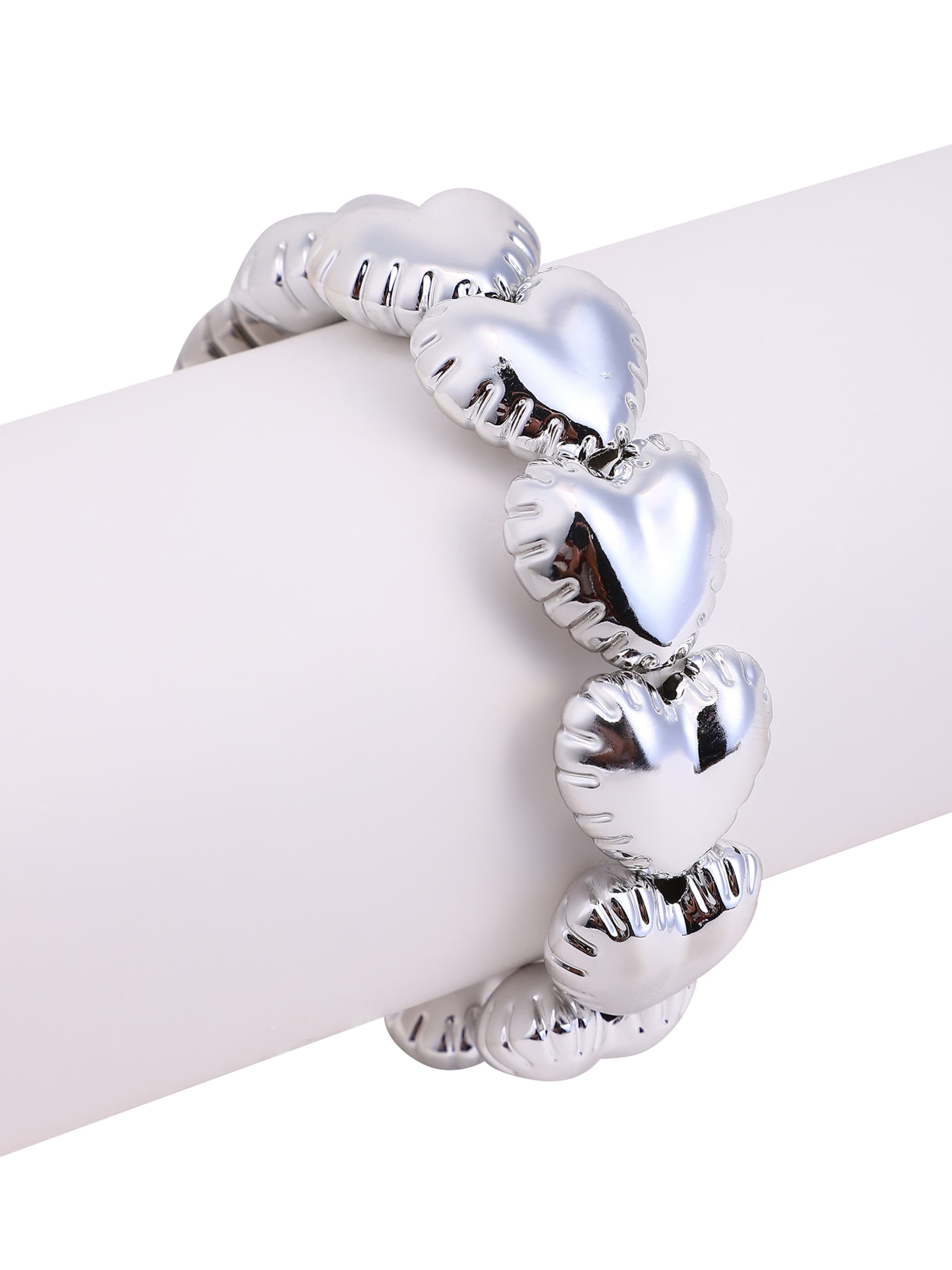 SOHI Karkötő 'Topsie' - ezüst