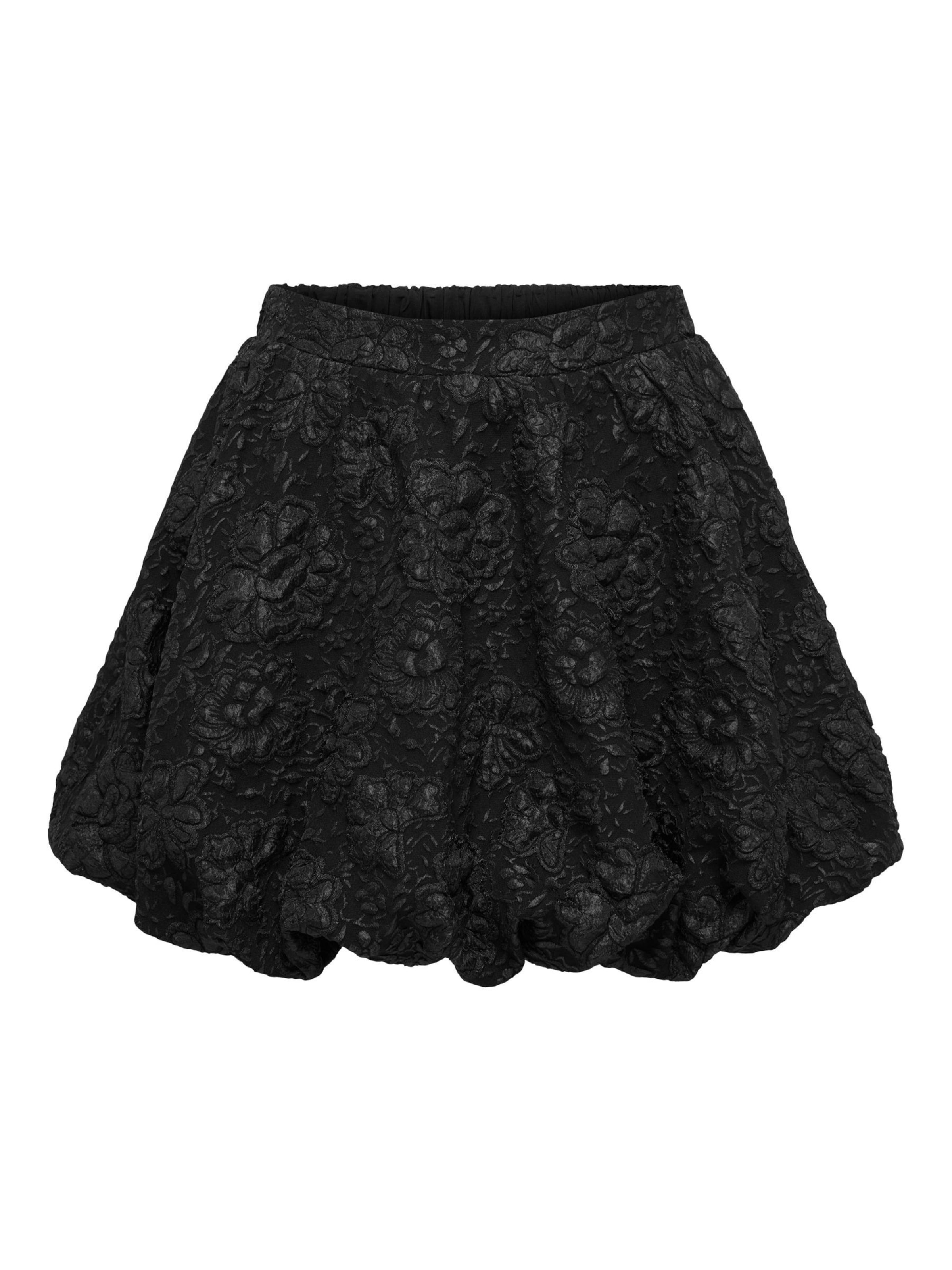 Jupe 'JDYArina' JDY en noir : devant