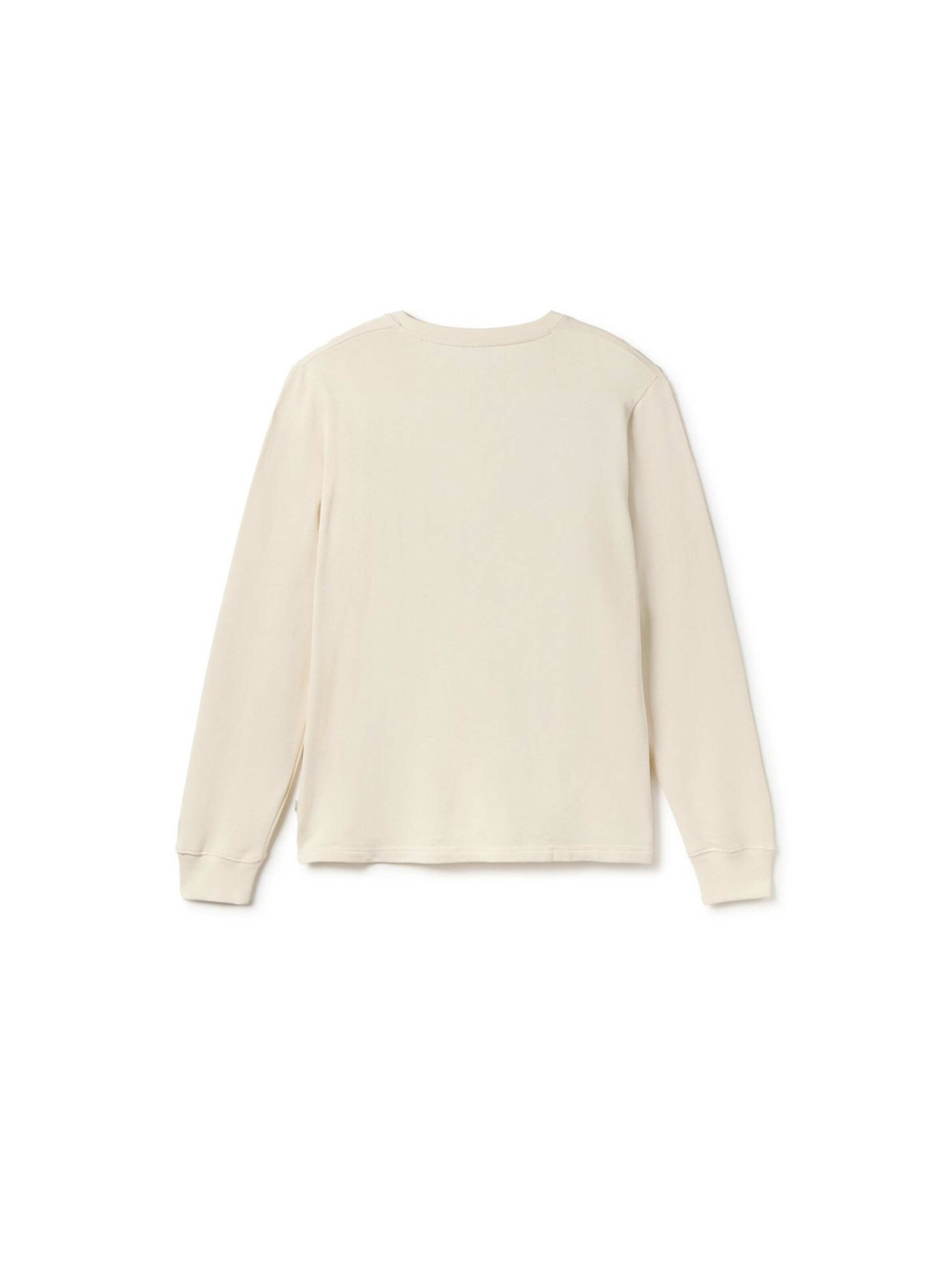 Twothirds Sweatshirt 'Mouli - Ecru' in Beige
