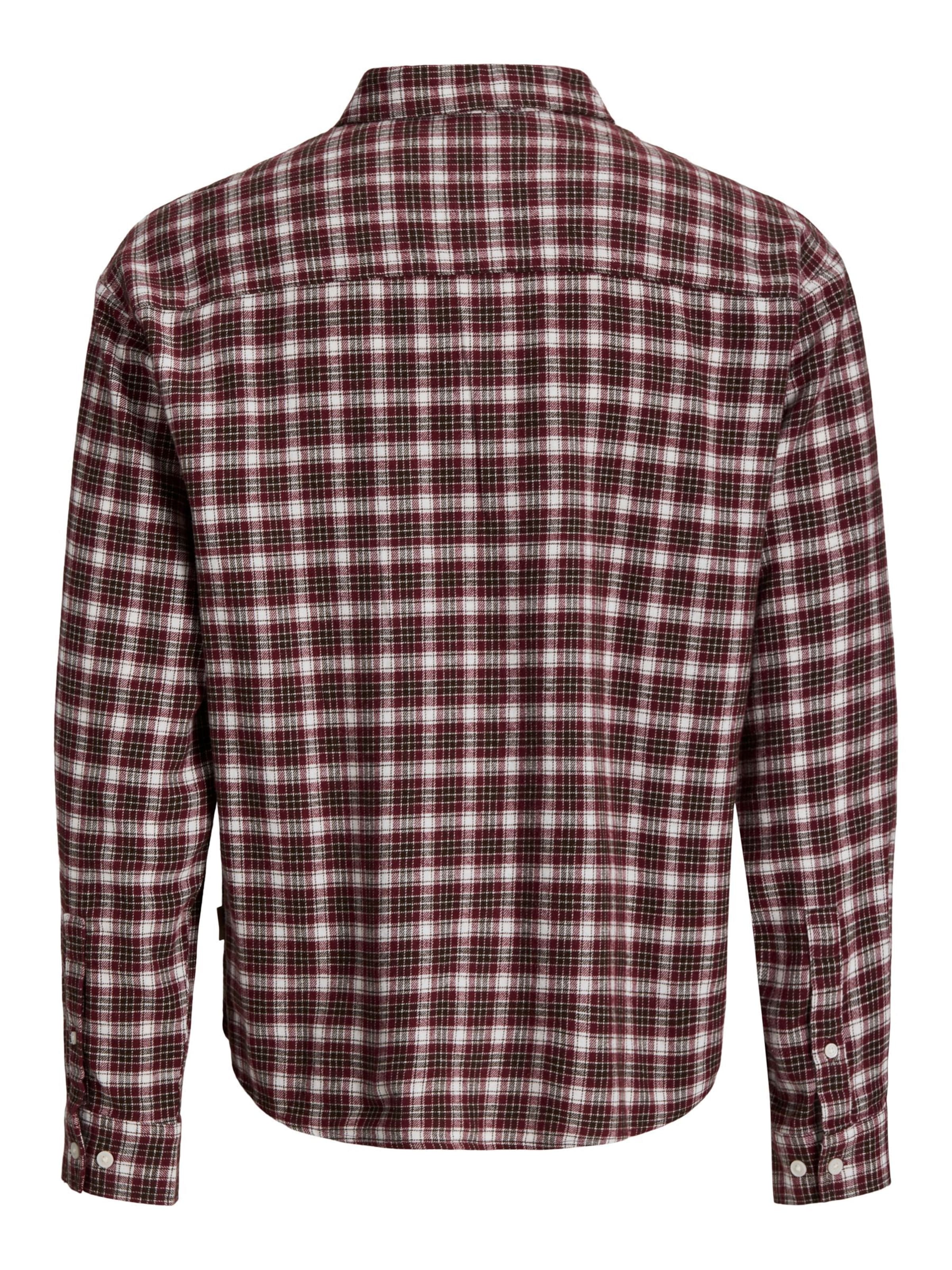 Coupe regular Chemise Jack & Jones Plus en rouge