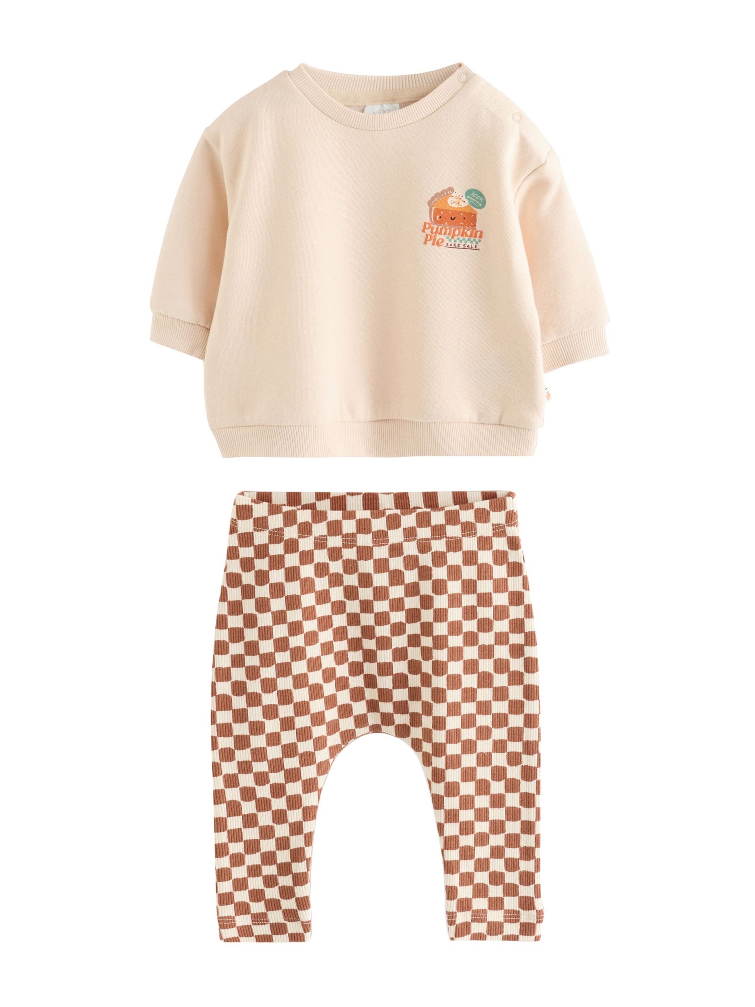 Next Set in Beige: voorkant