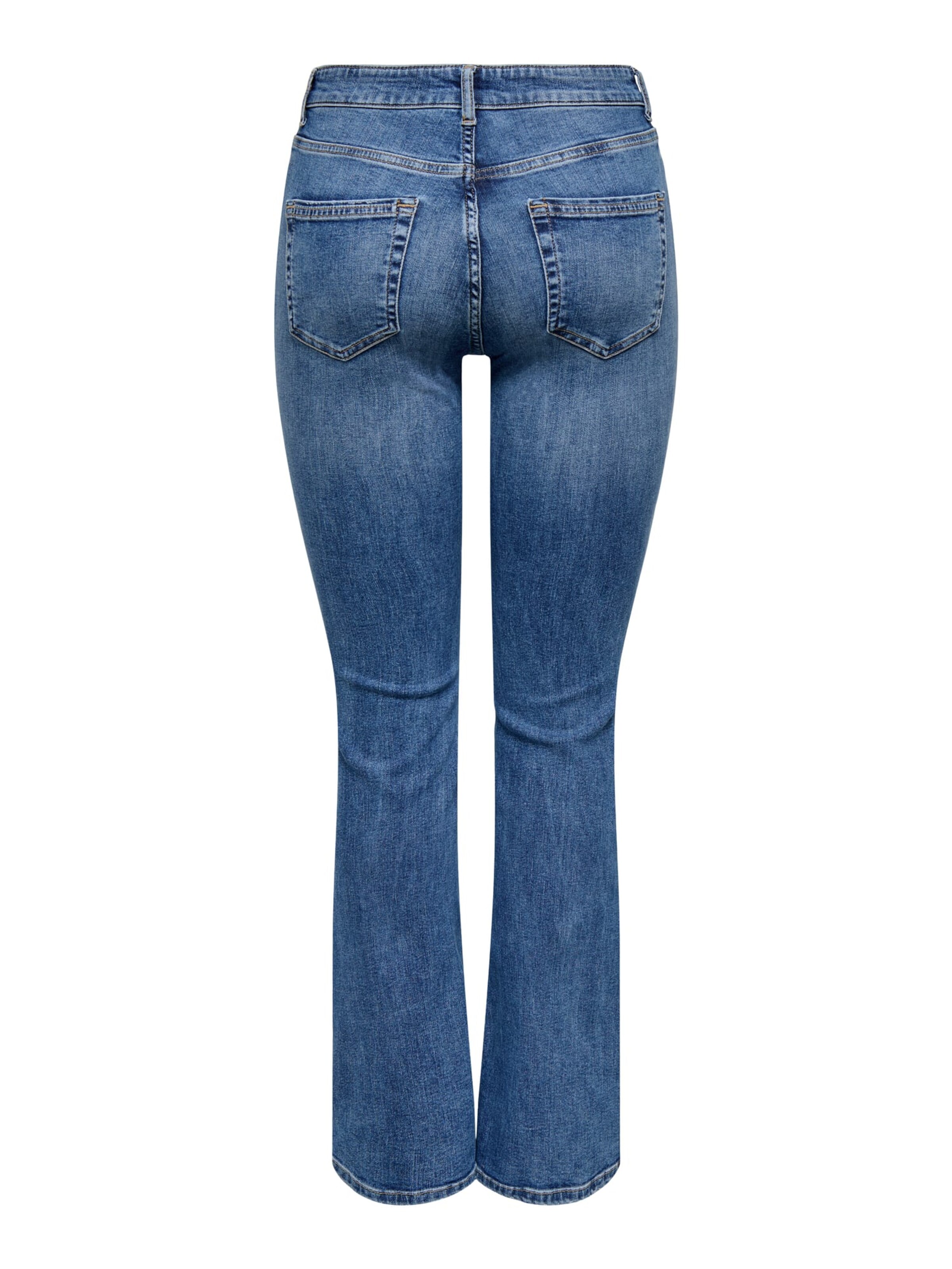 ONLY Baggy Jeans 'Blush' in Blauw