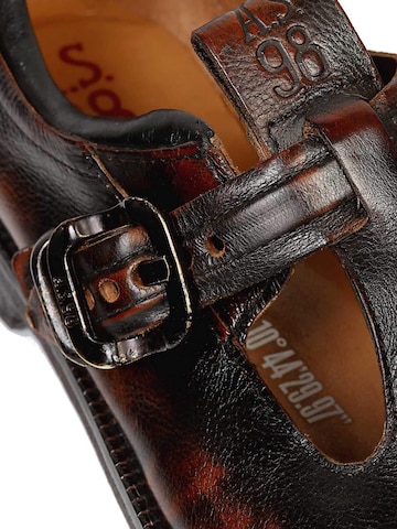Mocassino ' ALISTAIR ' di A.S.98 in marrone: frontale