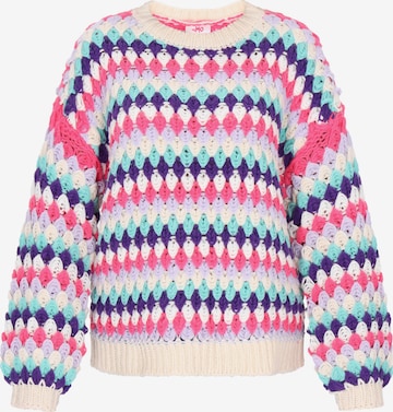 MYMO Sweter w kolorze mieszane kolory: przód