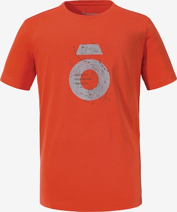 Schöffel Funktionsshirt 'Buchberg' in Orange: predná strana