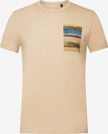ESPRIT T-Shirt in Beige: predná strana