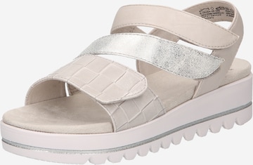 JANA Sandals in Silver: front