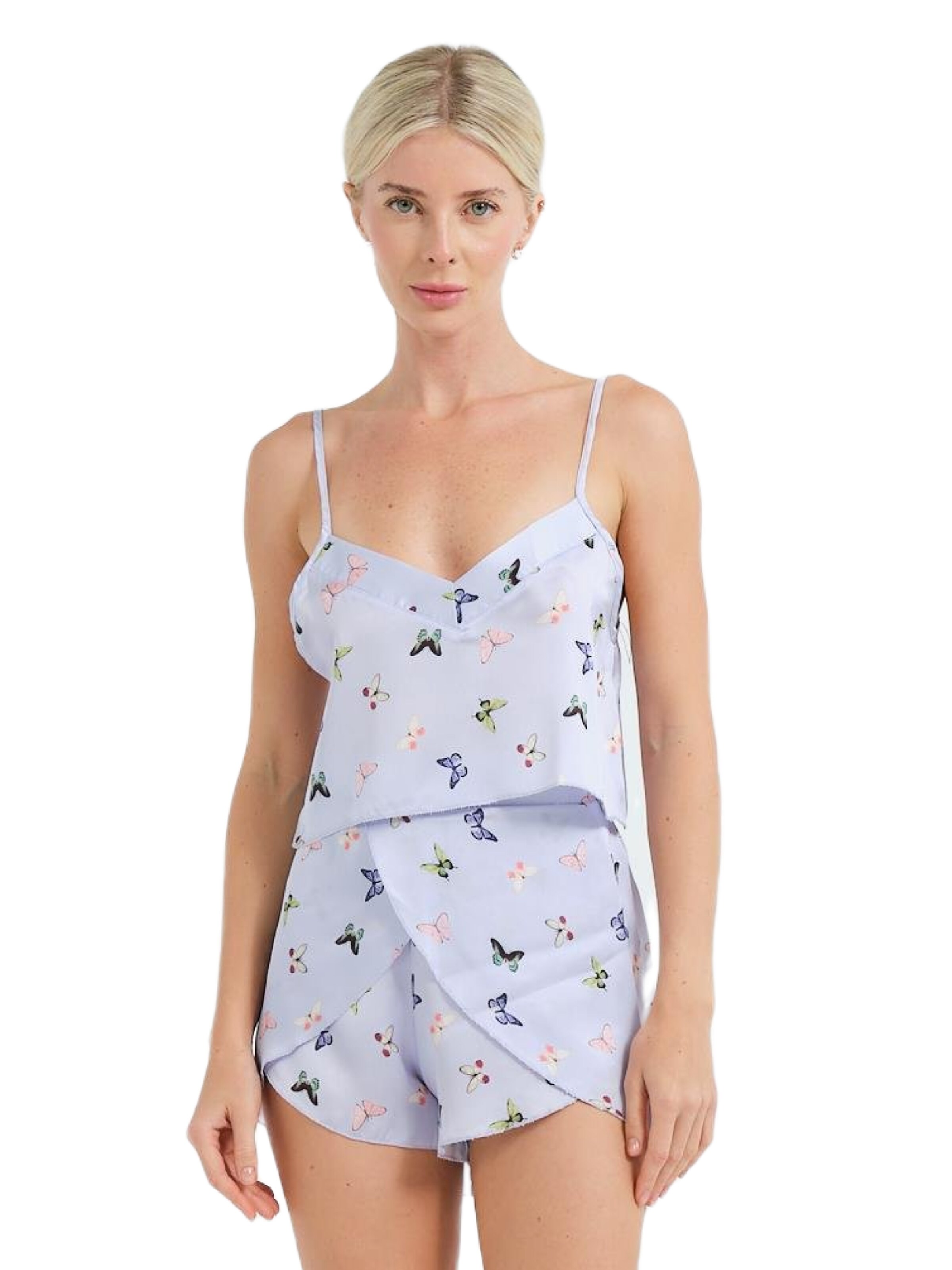 C&City Shorty in Purple: front