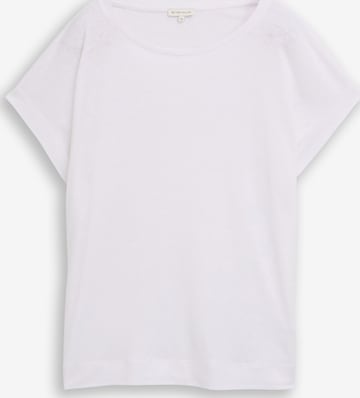 TOM TAILOR Shirts i hvid: forside