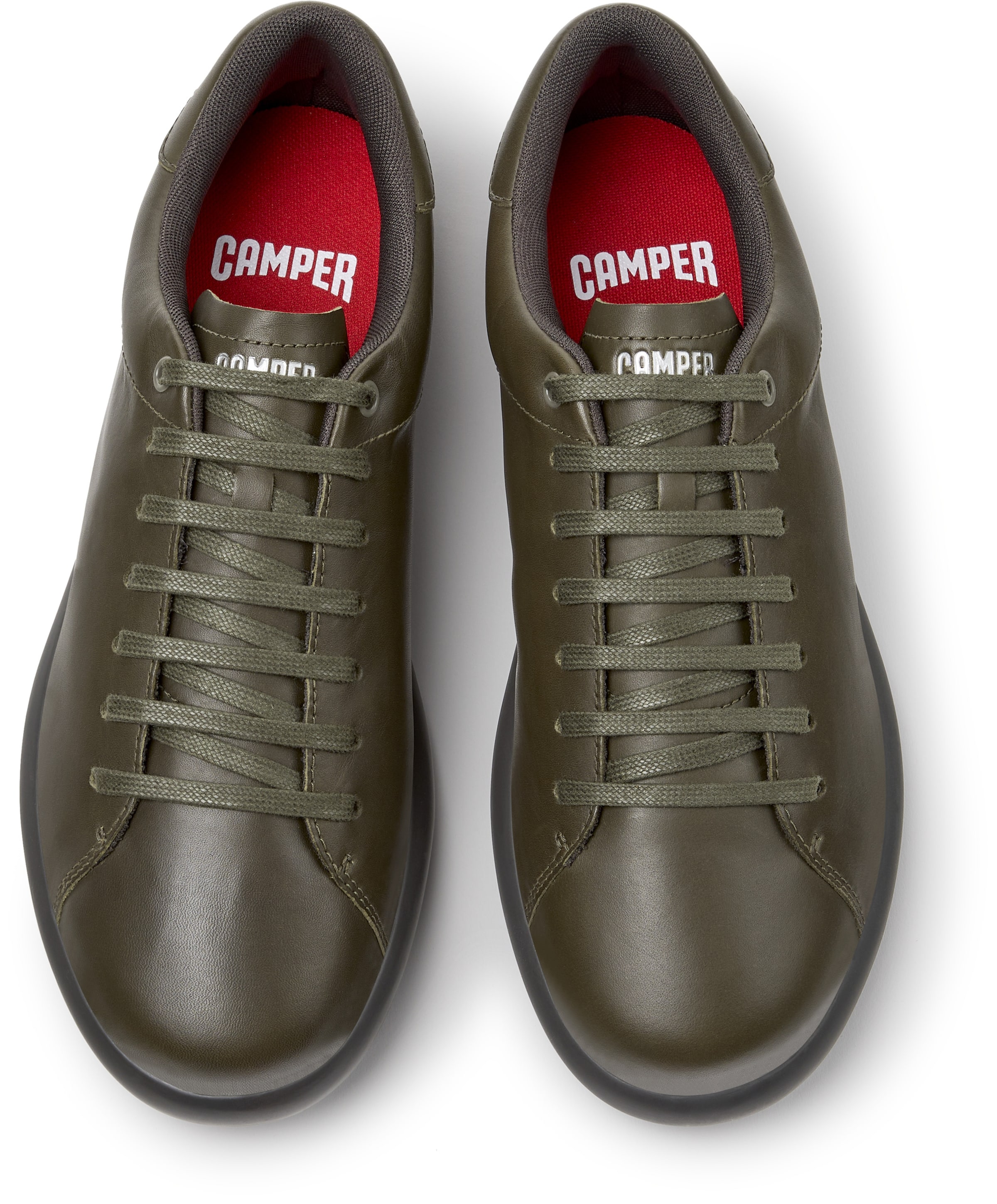 Scarpa stringata ' Pelotas Soller ' di CAMPER in verde