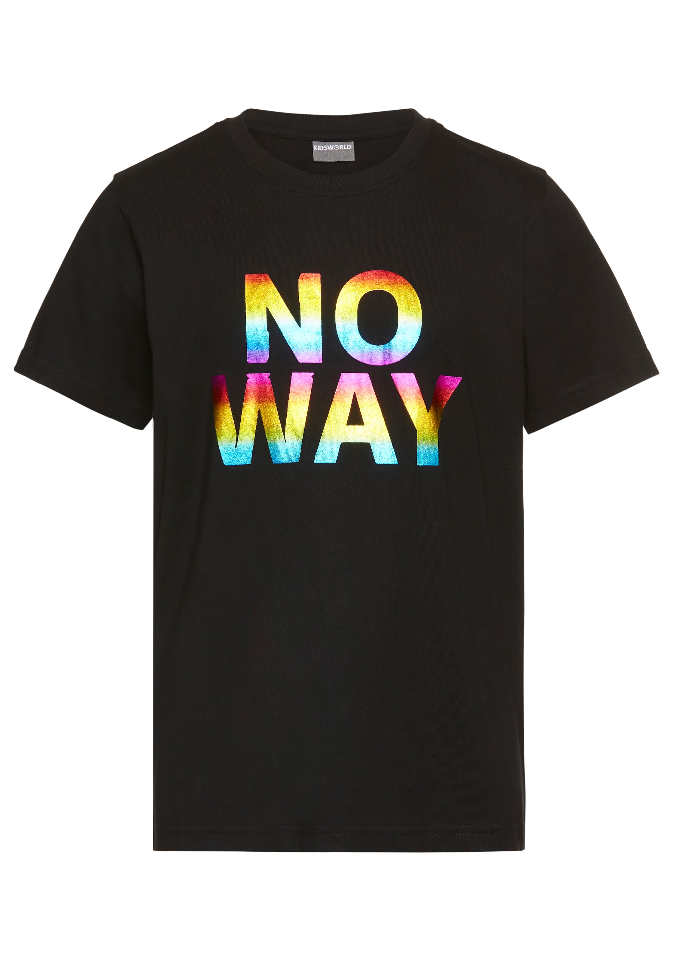 Kidsworld Shirt in Black: front