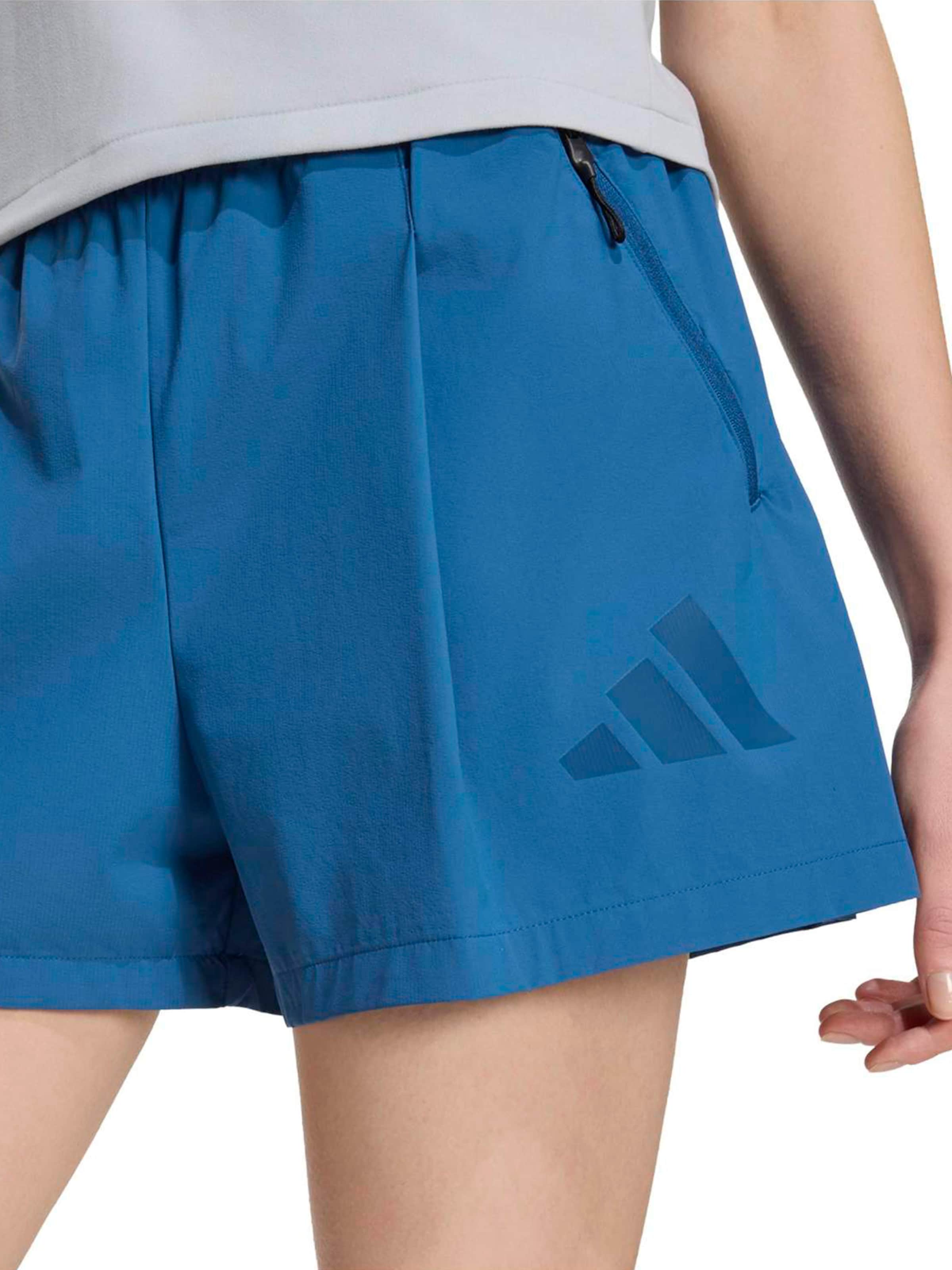 ADIDAS SPORTSWEAR Lużny krój Spodnie sportowe 'Z.N.E.' w kolorze niebieski