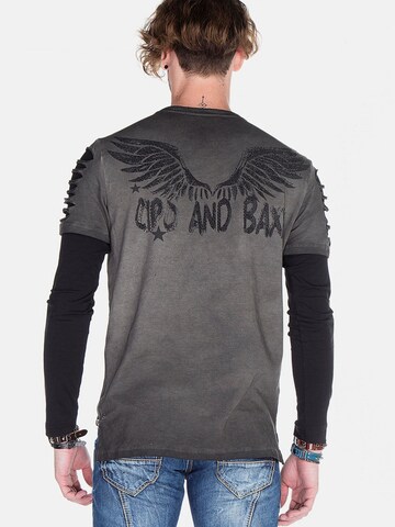 CIPO & BAXX Shirt in Grijs