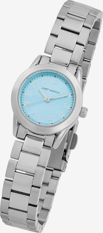 Just Watch Analoguhr '5 ATM' in Silber: Vorderseite