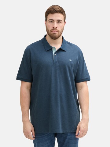 TOM TAILOR Men + Футболка в Синий: спереди