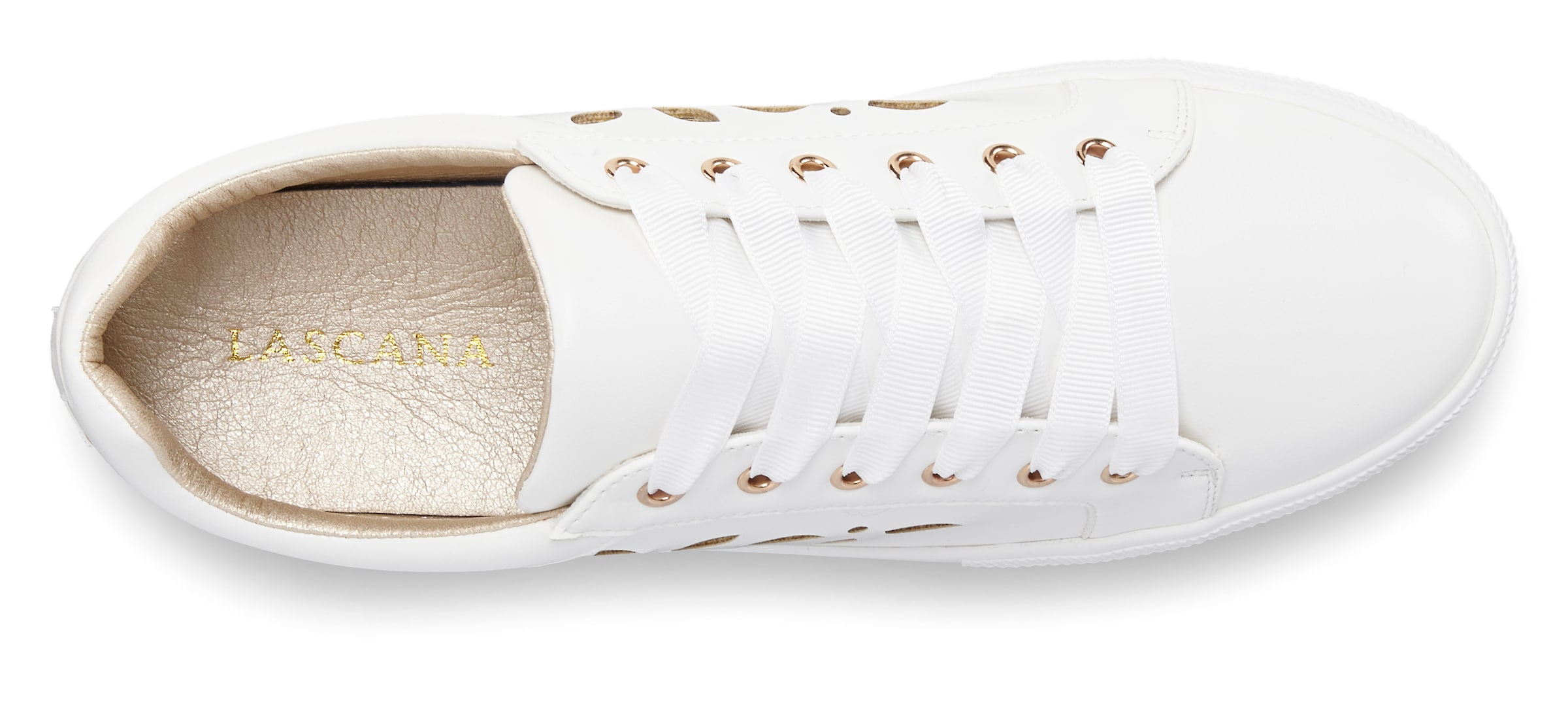 Sneaker bassa di LASCANA in bianco
