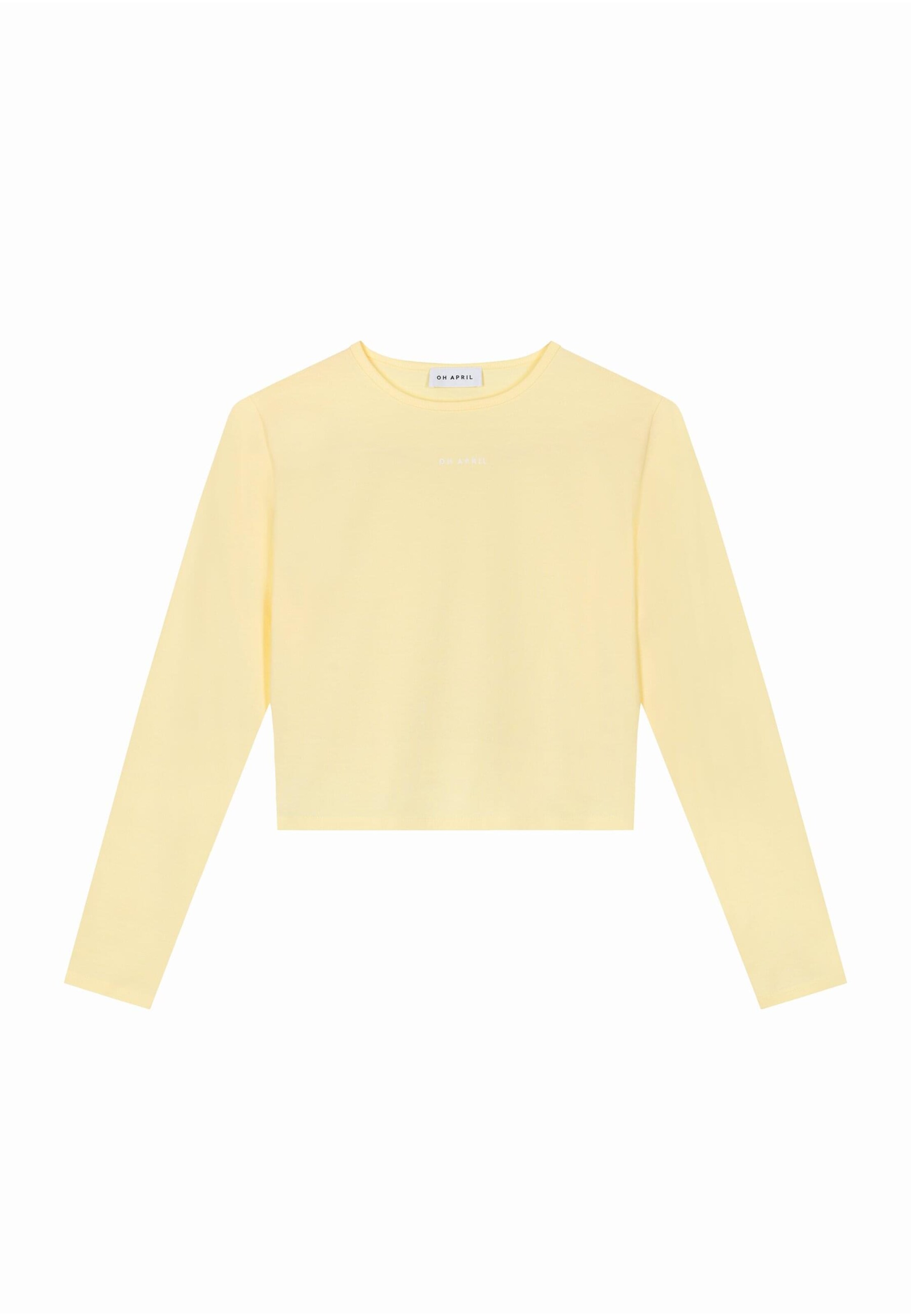 OH APRIL Shirt 'Ica' in Zitrone ABOUT YOU