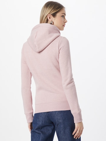 Superdry Bluza rozpinana 'Vintage' w kolorze różowy