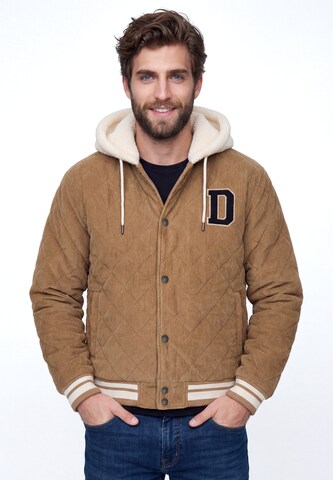 DreiMaster Vintage Winter jacket in Brown: front