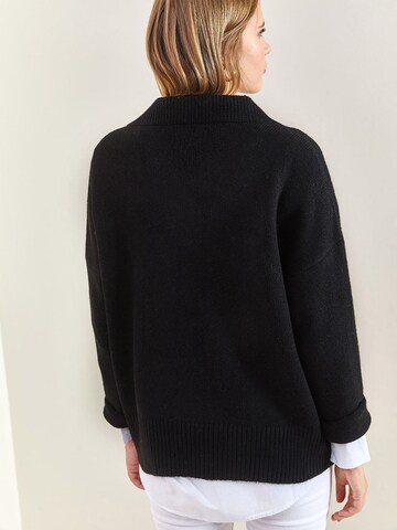 Bianco Lucci Pullover in Schwarz