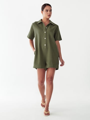 Tuta jumpsuit 'Sandra' di St MRLO in verde