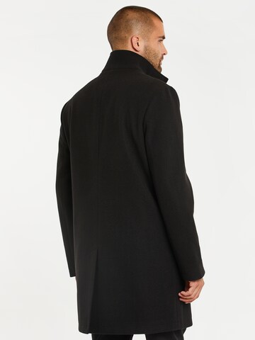 Threadbare Between-Seasons Coat in Black