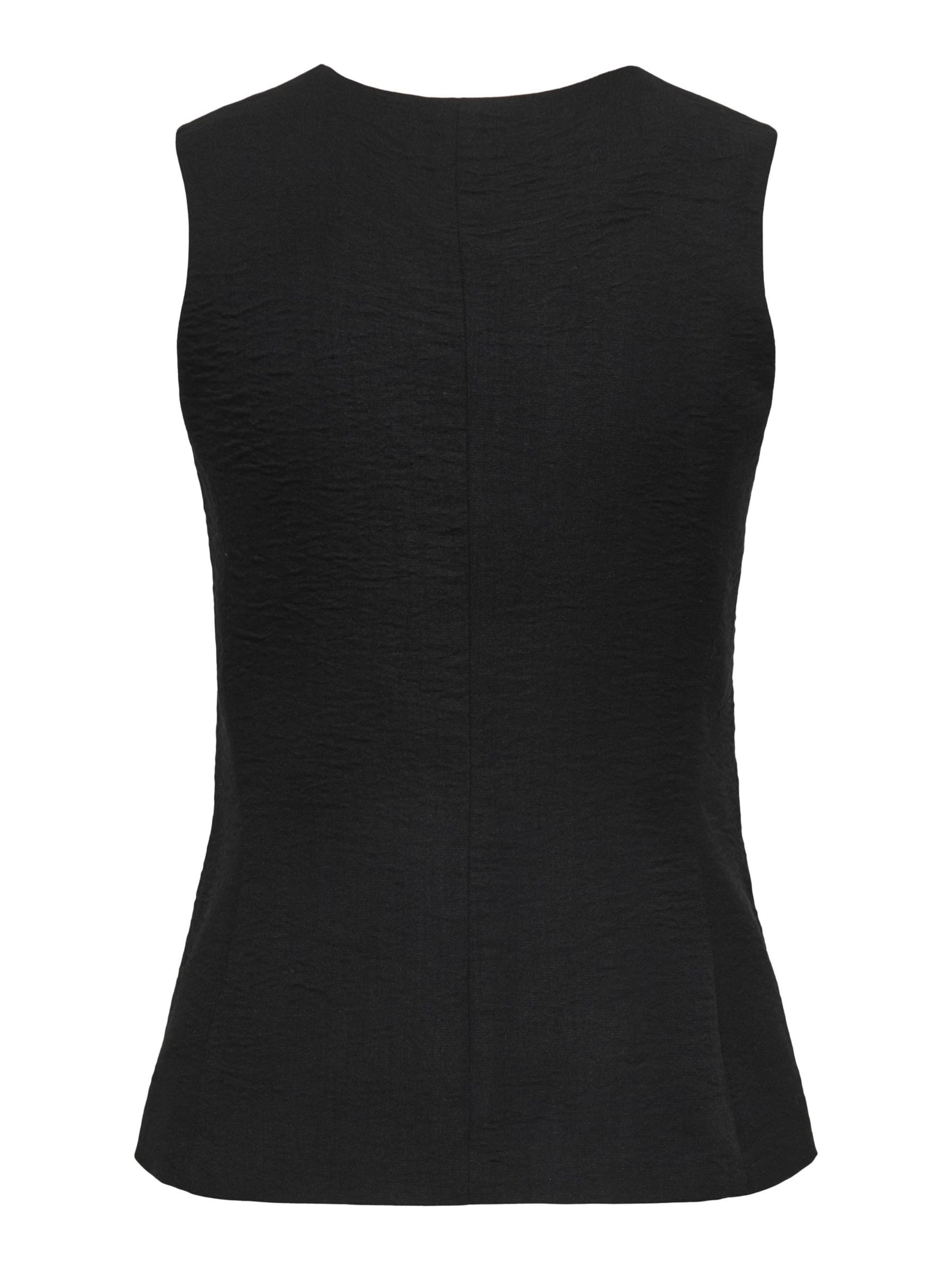 JDY Gilet 'JDYRIVER' in Zwart