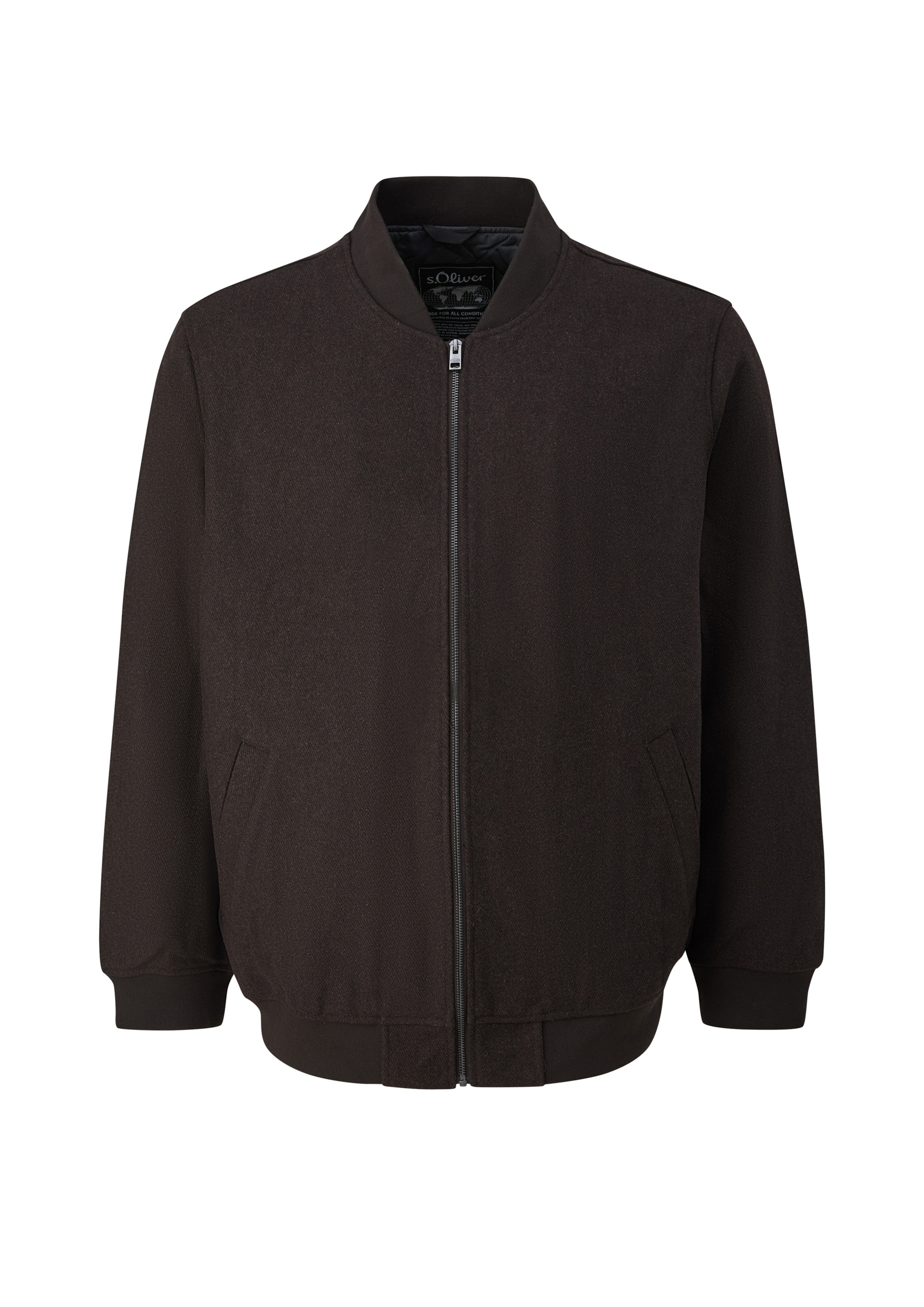s.Oliver Jacke in Braun: Vorderseite
