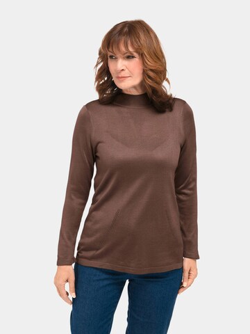 Pull-over Goldner en marron : devant