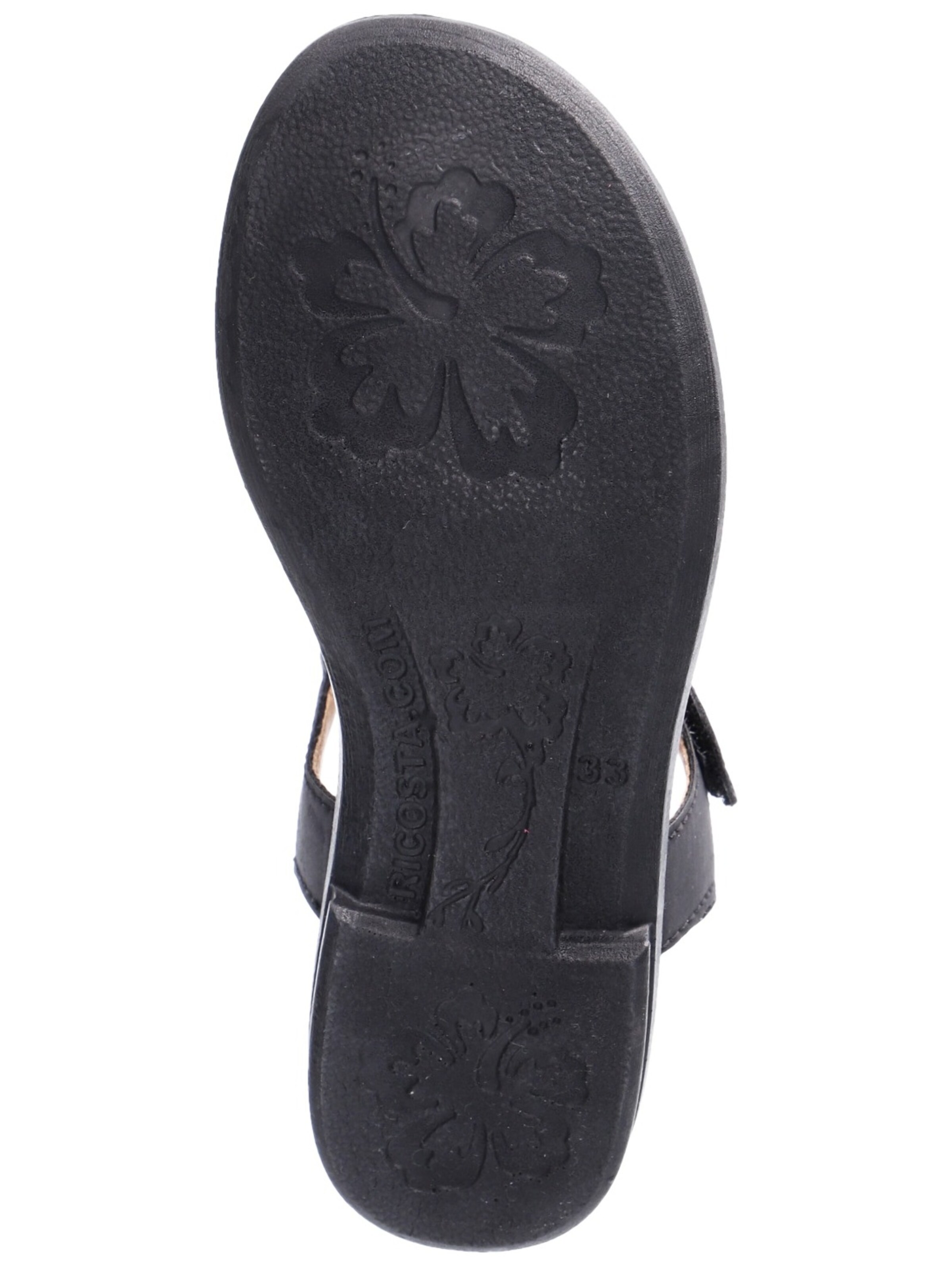 RICOSTA Sandalen 'Ana' in Zwart