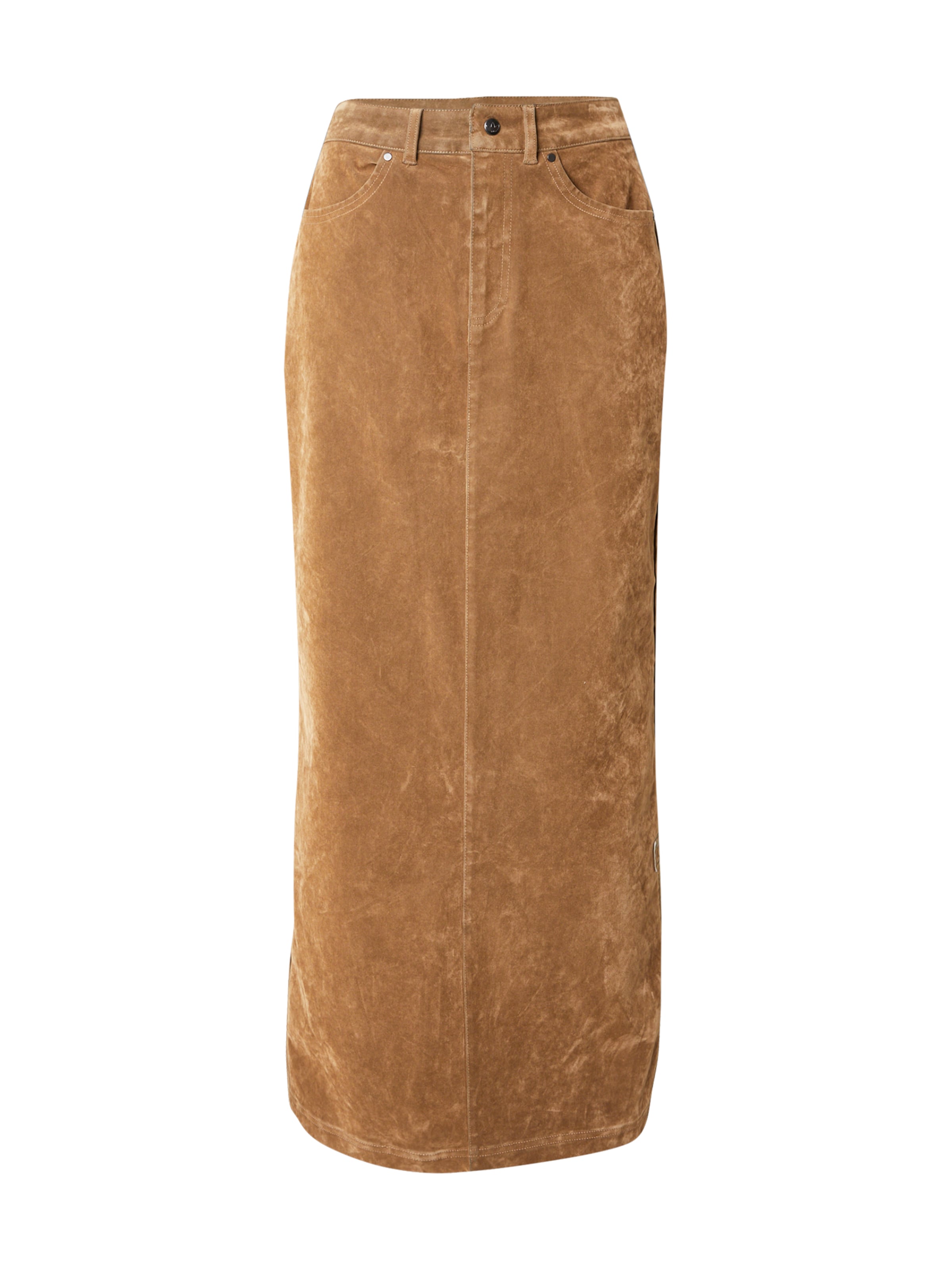 Jupe 'Adibreake' ADIDAS ORIGINALS en marron : devant