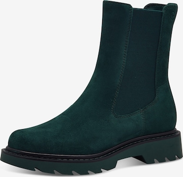 Chelsea Boots Tamaris en vert : devant