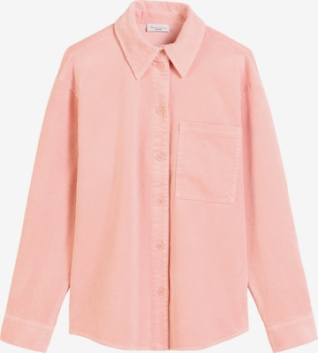 Marc O'Polo DENIM Blouse in Pink: front