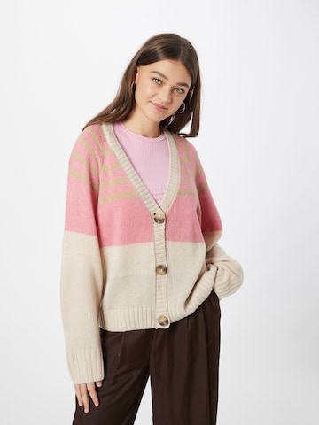 GERRY WEBER Knit Cardigan 'Natural Me' in Beige: front