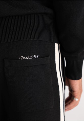 Prohibited Loose fit Pants in Black