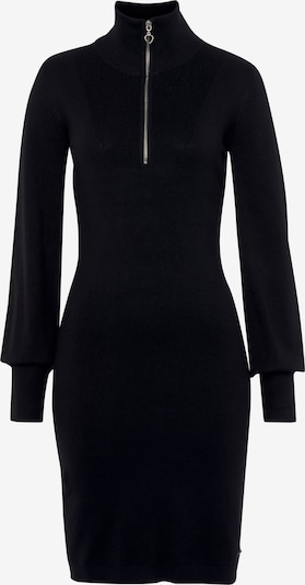 LAURA SCOTT Strickkleid in S in schwarz, Produktansicht