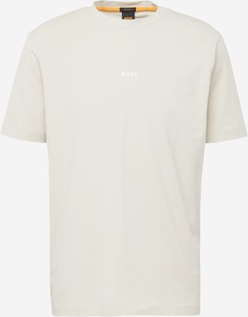 T-Shirt 'Chup' BOSS Orange en beige : devant