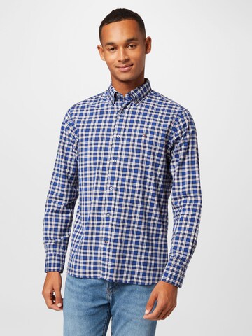 Coupe regular Chemise TOMMY HILFIGER en bleu : devant