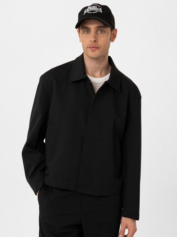 Veste mi-saison 'Godric' Antioch en noir : devant