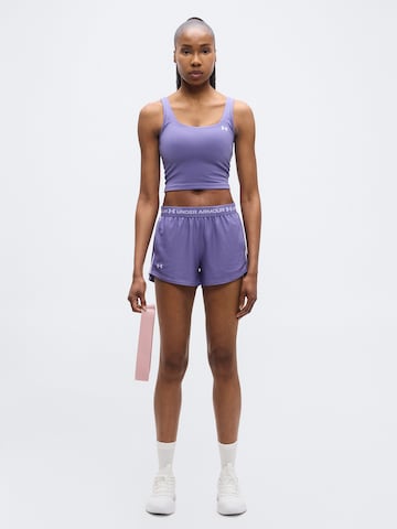 UNDER ARMOUR Štandardný strih Športové nohavice 'Play Up' - Fialová