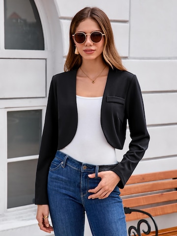 Yesfashion Marynarka w kolorze czarny