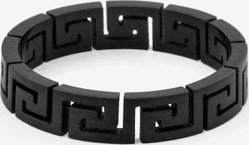 Akitsune Ring 'Argius' in Black: front