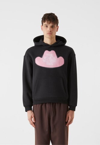 Lost Youth Sweatshirt 'Wild Room Service' in Schwarz: Vorderseite