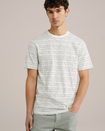 T-Shirt WE Fashion en blanc : devant
