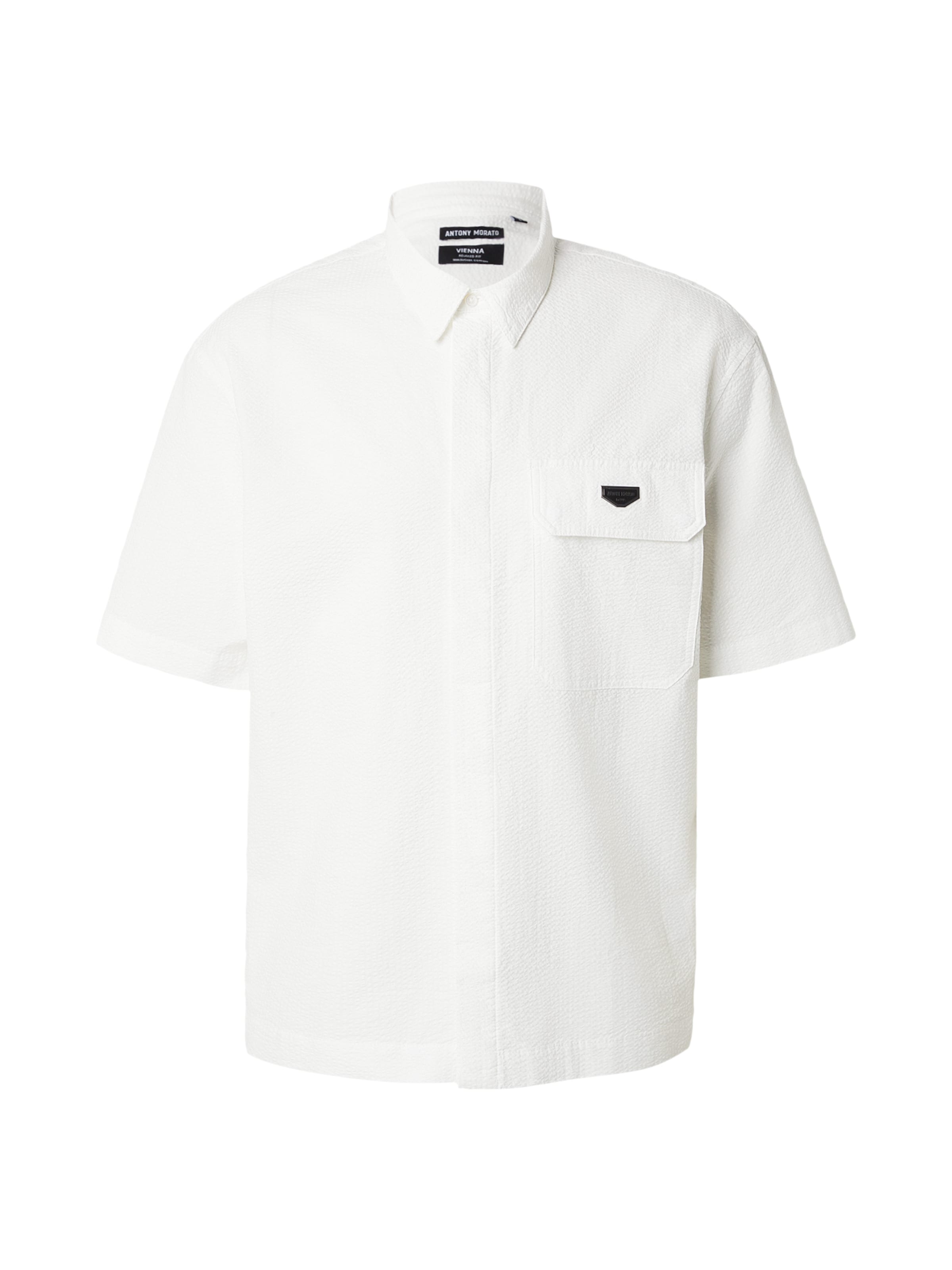 ANTONY MORATO Классический крой Рубашка в Бежевый: спереди